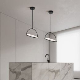 Nordisk Pendellampe Kreativ Smijernsringlampe