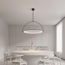 Nordisk Pendellampe Kreativ Smijernsringlampe