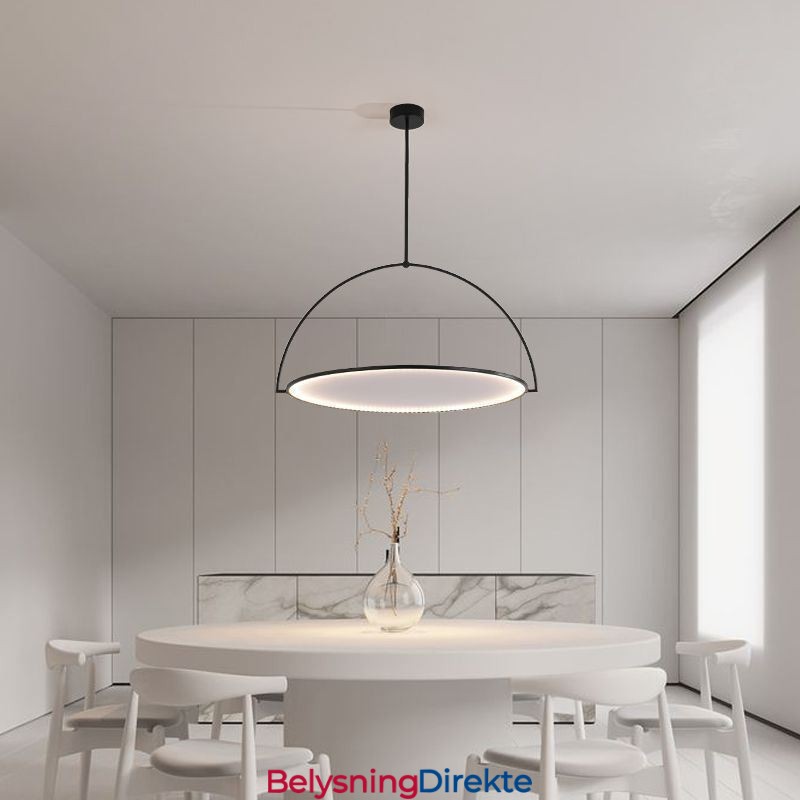 Nordisk Pendellampe Kreativ Smijernsringlampe