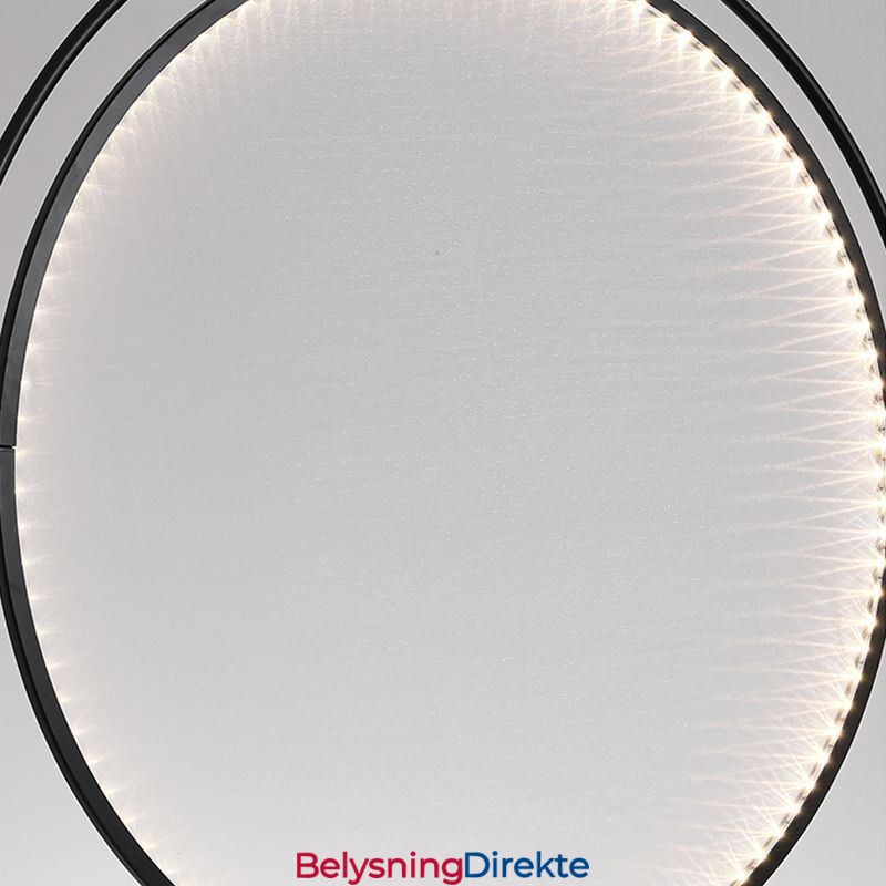 Nordisk Pendellampe Kreativ Smijernsringlampe