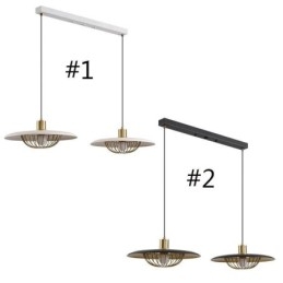 Nordisk Pendellampe Kreativ Smijerns Skiveformet Taklampe