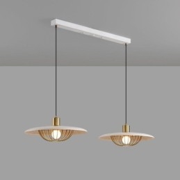 Nordisk Pendellampe Kreativ Smijerns Skiveformet Taklampe