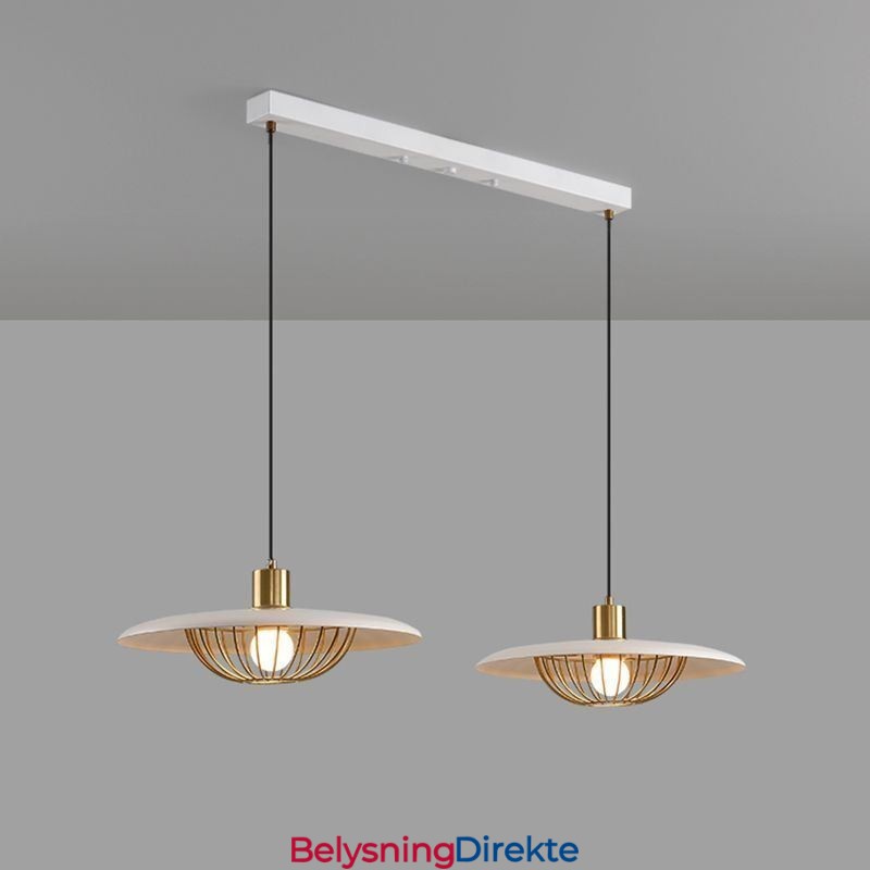 Nordisk Pendellampe Kreativ Smijerns Skiveformet Taklampe