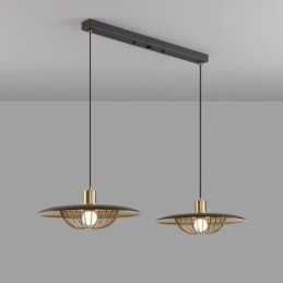 Nordisk Pendellampe Kreativ Smijerns Skiveformet Taklampe