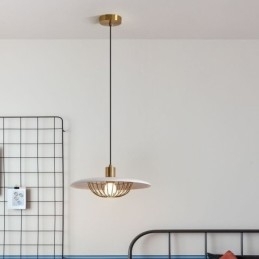 Nordisk Pendellampe I Smijern, Kreative Skiveformede Taklamper