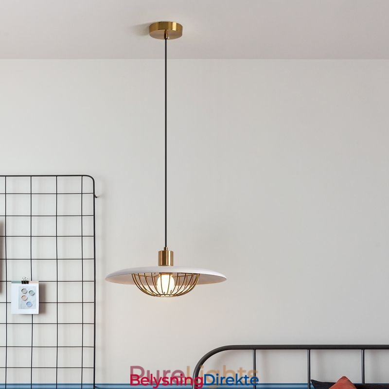 Nordisk Pendellampe I Smijern, Kreative Skiveformede Taklamper