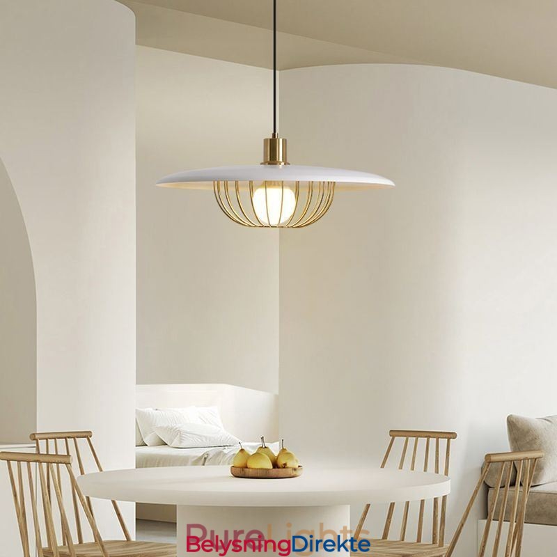 Nordisk Pendellampe I Smijern, Kreative Skiveformede Taklamper