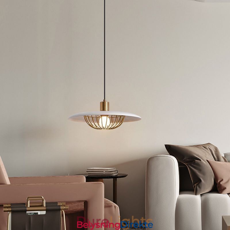 Nordisk Pendellampe I Smijern, Kreative Skiveformede Taklamper