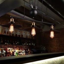 Moderne, Moderne, Mini-Stil Metalllysekrone