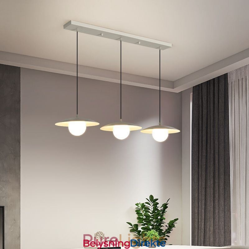 Nordisk Pendel Kreativ Smijern G9 Skive Taklampe