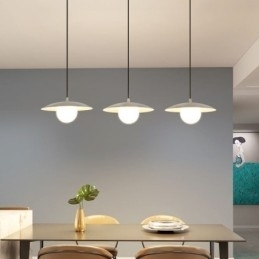 Nordisk Pendel Kreativ Smijern G9 Skive Taklampe