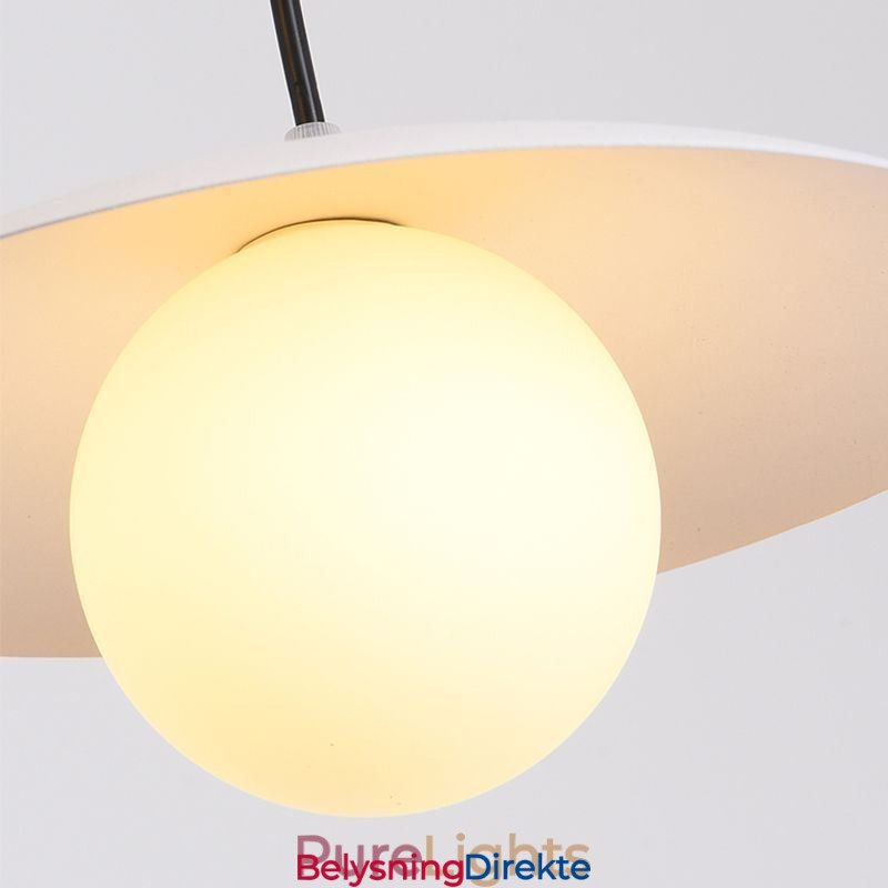 Nordisk Pendel Kreativ Smijern G9 Skive Taklampe