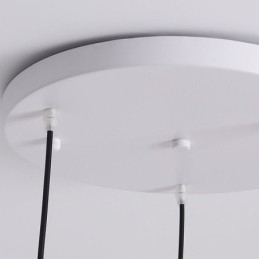 Nordisk Pendel Kreativ Smijern G9 Skive Taklampe