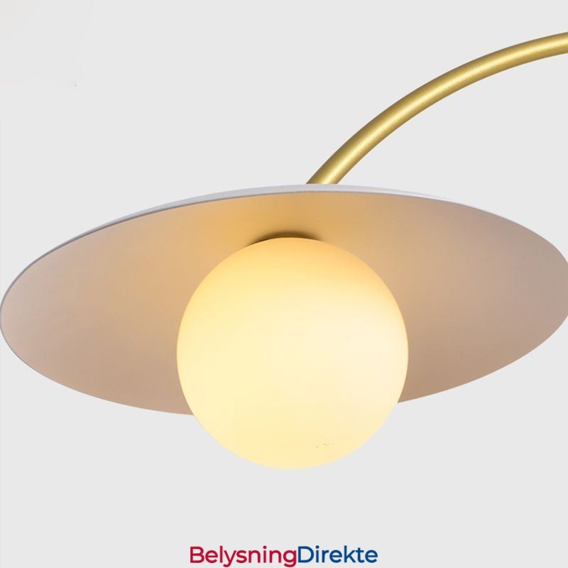 Nordisk Pendellampe Kreativ G9 Smijerns Bølgeformet Taklampe