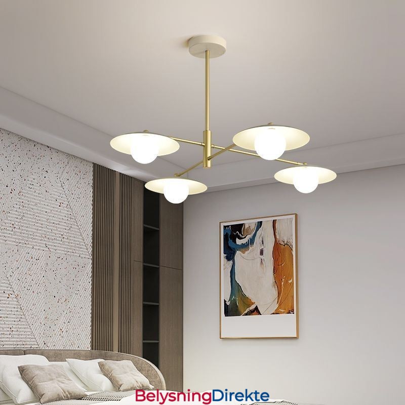 Nordisk Pendellampe Kreativ G9 Smijerns Skiveformet Taklampe