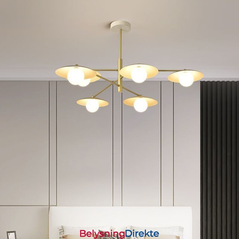 Nordisk Pendellampe Kreativ G9 Smijerns Skiveformet Taklampe