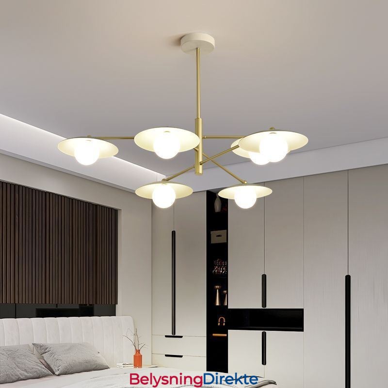 Nordisk Pendellampe Kreativ G9 Smijerns Skiveformet Taklampe