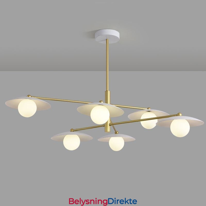 Nordisk Pendellampe Kreativ G9 Smijerns Skiveformet Taklampe