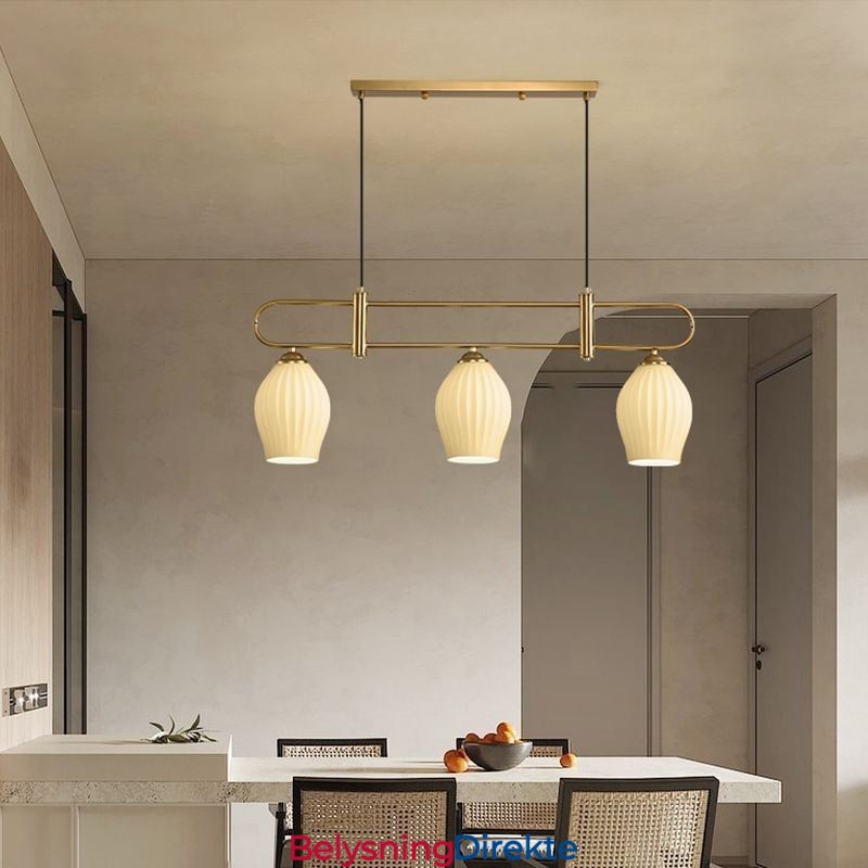 Nordisk Pendellampe I Smijern Kreativ Stamen Taklampe