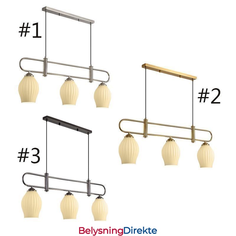 Nordisk Pendellampe I Smijern Kreativ Stamen Taklampe