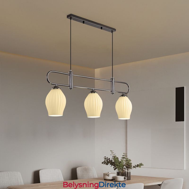 Nordisk Pendellampe I Smijern Kreativ Stamen Taklampe