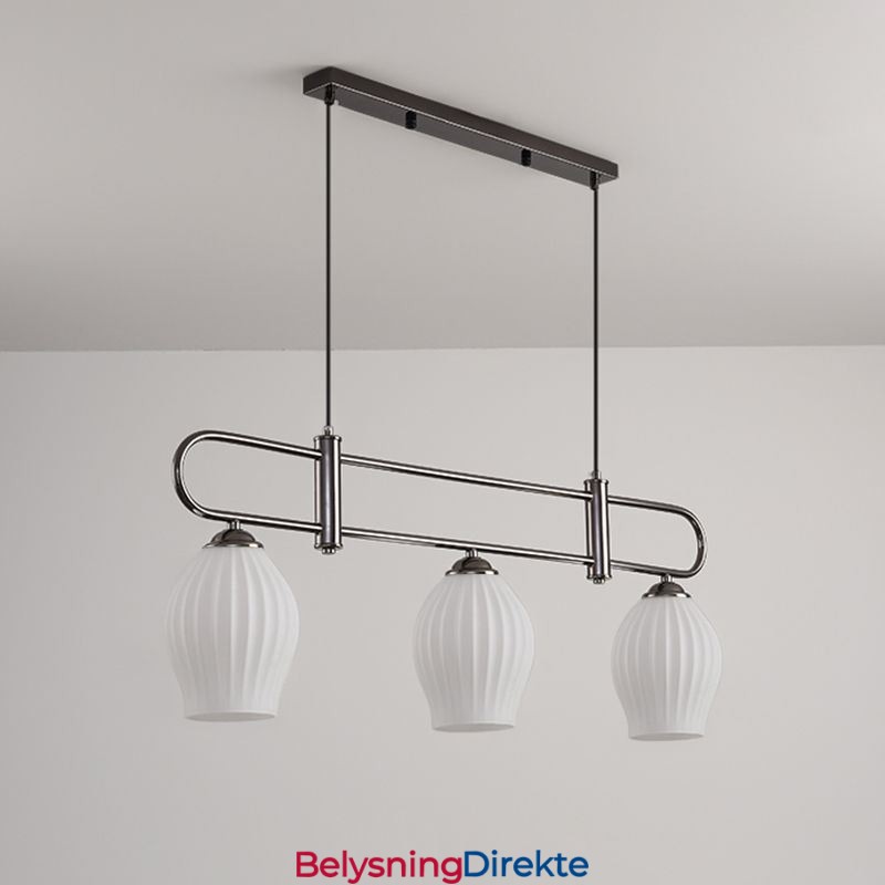 Nordisk Pendellampe I Smijern Kreativ Stamen Taklampe