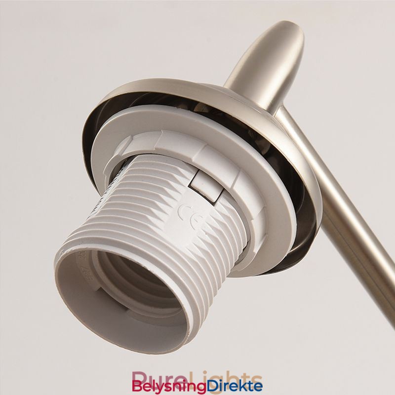 Nordisk Pendellampe Kreativ Smijern Sand Nikkel Blomst Stamen Taklampe