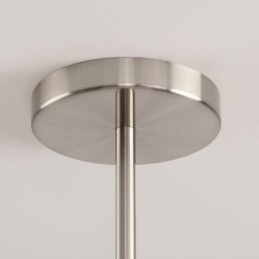 Nordisk Pendellampe Kreativ Smijern Sand Nikkel Blomst Stamen Taklampe