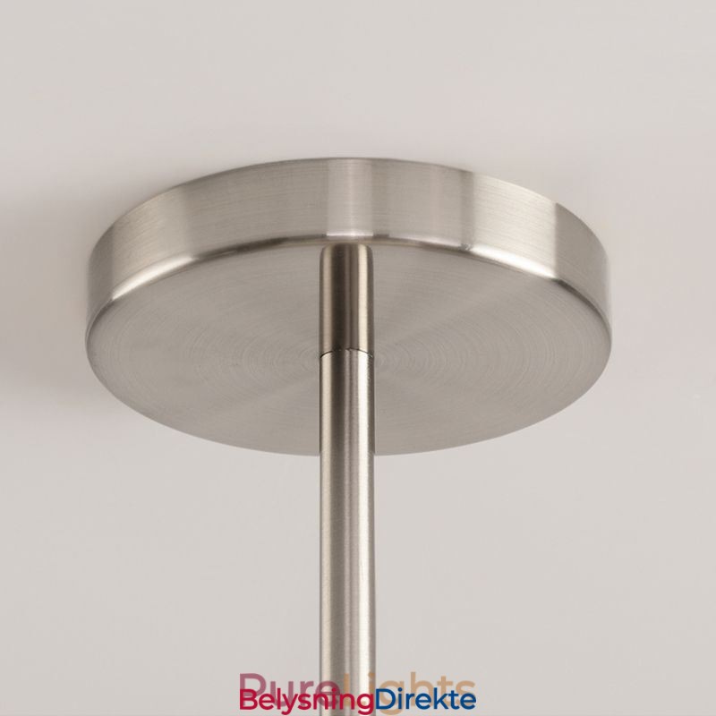 Nordisk Pendellampe Kreativ Smijern Sand Nikkel Blomst Stamen Taklampe