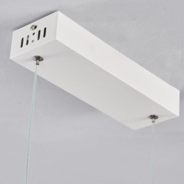 Stilig Pendellampe I Aluminium, Kunstbølgeformet Taklampe