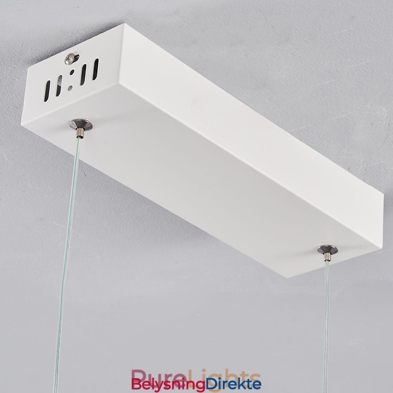 Stilig Pendellampe I Aluminium, Kunstbølgeformet Taklampe