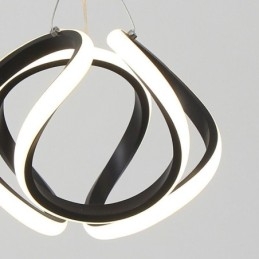 Pendellampe I Aluminium, Liten Kunstig Gresskartaklampe