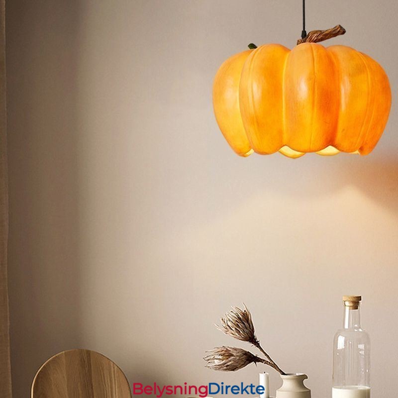 Japansk Retro Gresskar Pendellampe Kreative Taklamper