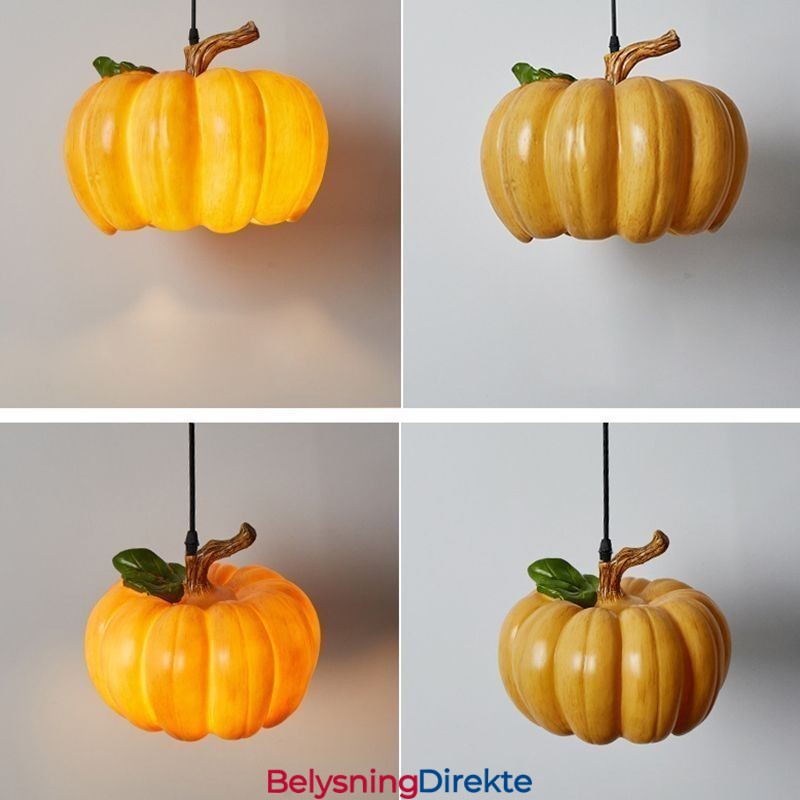 Japansk Retro Gresskar Pendellampe Kreative Taklamper