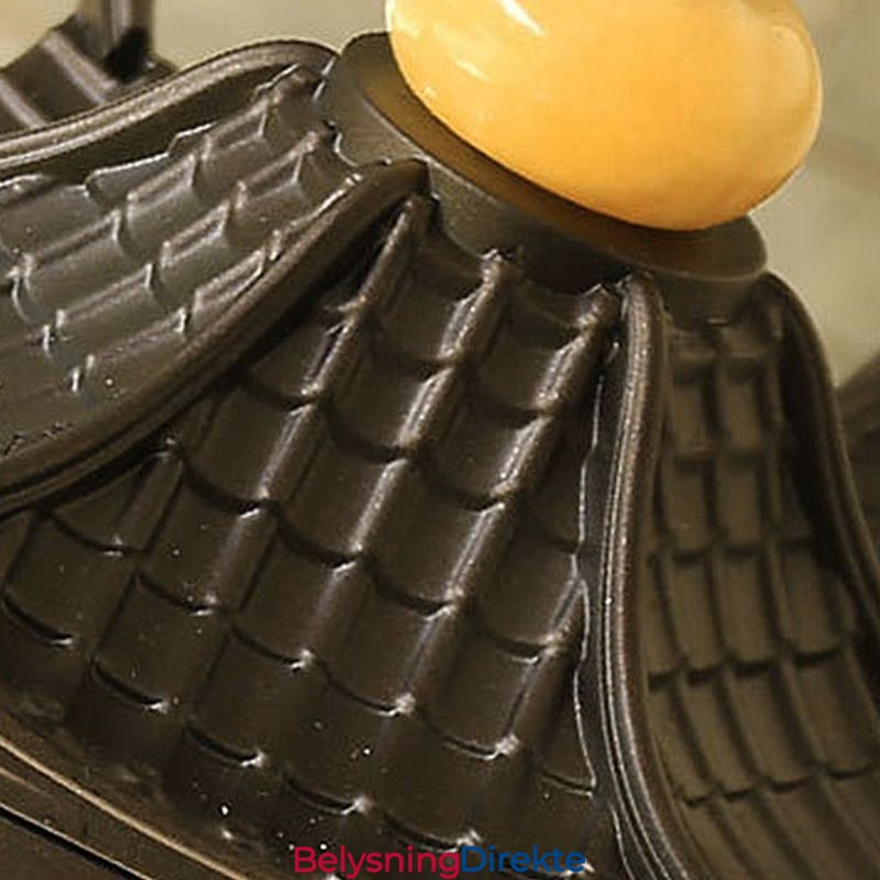 Kinesisk Utendørslampe Vanntett Sekskantet Lysthuspendellampe