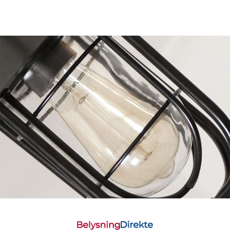 Amerikansk Retro Utendørslampe Vanntett Fugleburformet Anhengslampe For Hage