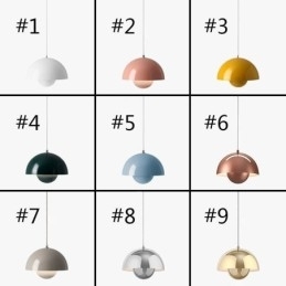 Moderne Macaron-Anhengslampe Dekorativ Hengelampe