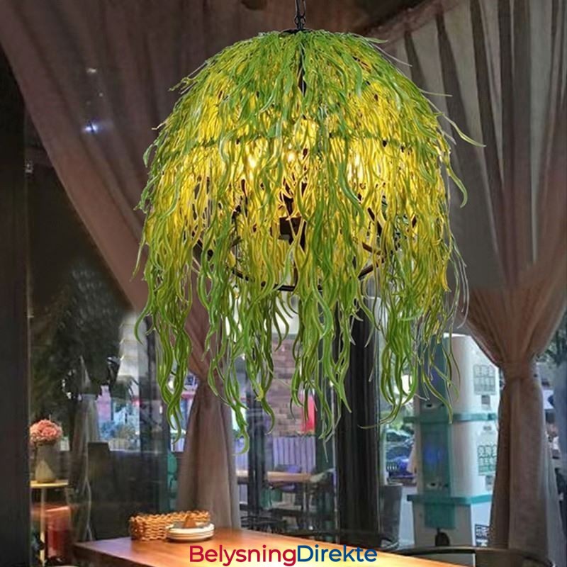 Moderne Plantelampe Dekorativ Lysekrone I Industriell Stil Butikkmusikk