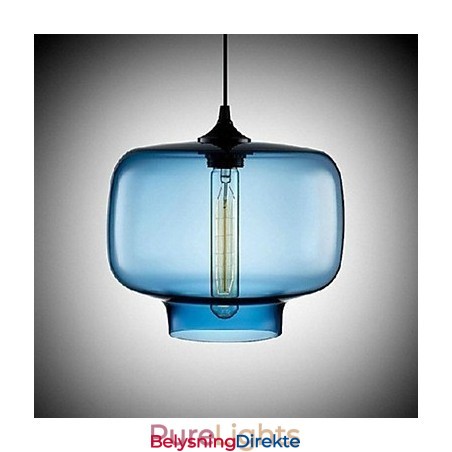 Flaskedesign Pendellampe Med 1 Lys, Konsis Jernmaling