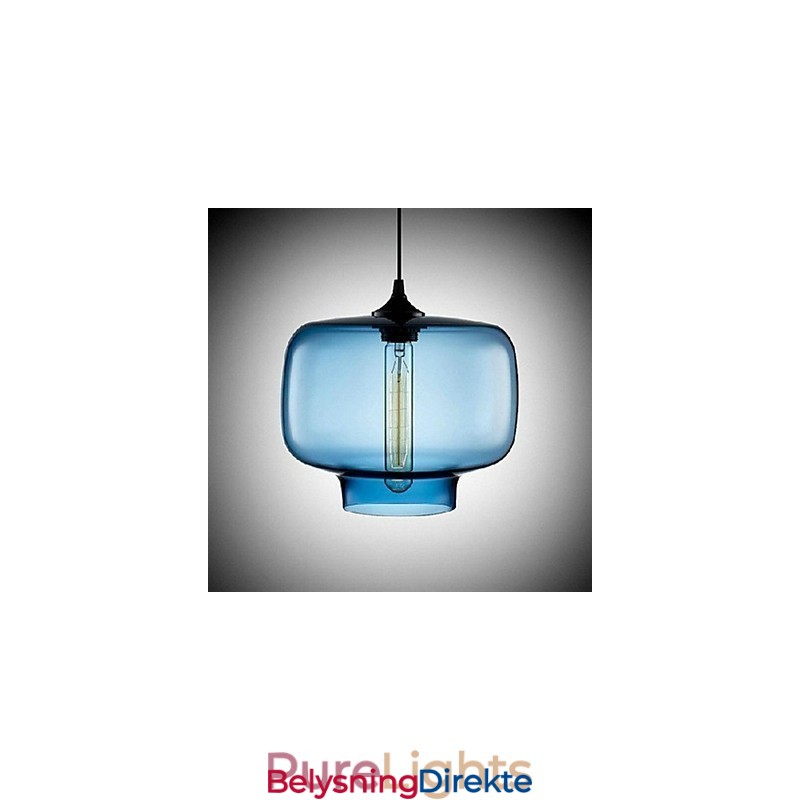 Flaskedesign Pendellampe Med 1 Lys, Konsis Jernmaling