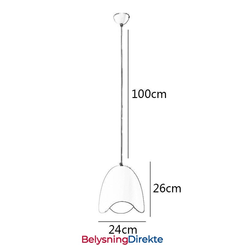 Kreativ Macaron-Anhengslampe Med Enkelt Hode