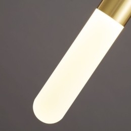 Moderne Frostet Pendellampe Børstet Pendellampe