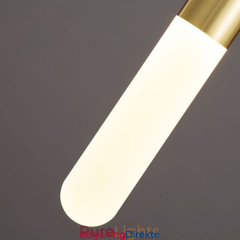 Moderne Frostet Pendellampe Børstet Pendellampe