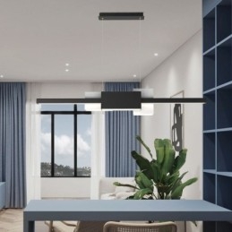 Minimalistisk Stripeformet Pendellampe Moderne Kreativ Hengelampe