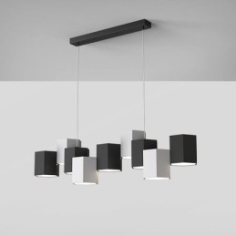 Moderne Sekskantet Hengelampe Kreativ Kombinasjonspendellampe