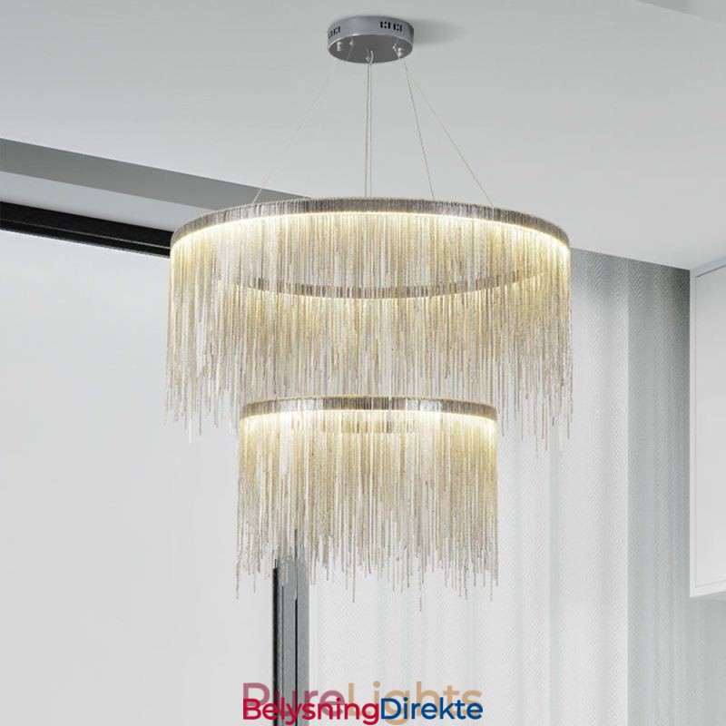 Luksuriøs Dusk Anhengslampe Rund Lysekrone