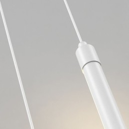 Nordisk Pendellampe Med Langt Rør Og Øy