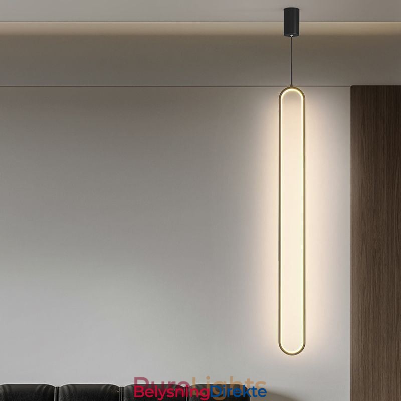 Moderne Pendellampe Minimalistisk Oval Pendellampe