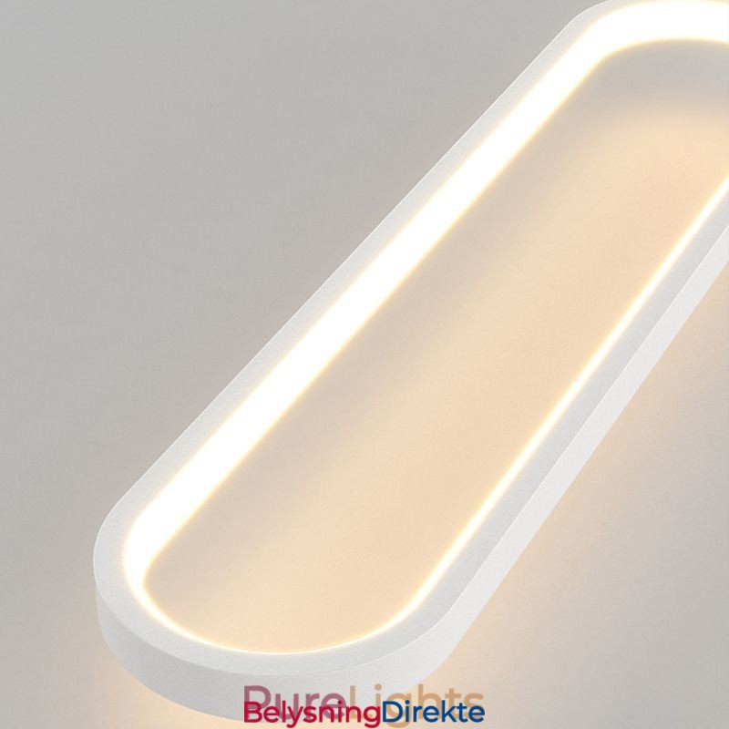 Moderne Pendellampe Minimalistisk Oval Pendellampe