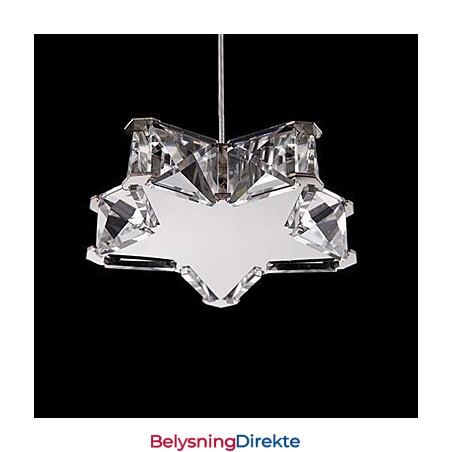 Lysekrone Med 1 Lys Enkel, Moderne Og Kunstnerisk Anhengslampe